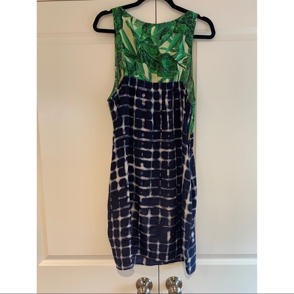 Mixed Print Dress - Picture 2 of 4